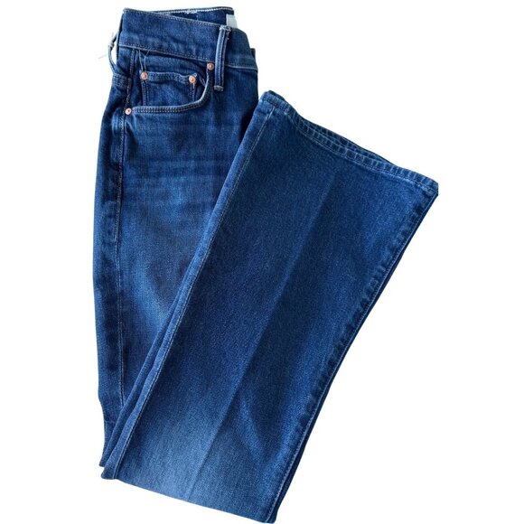 MOTHER “Lil Hi Waisted Weekender Skimp” Jeans-Perfectly Imperfect Size 24 New - Picture 3 of 16